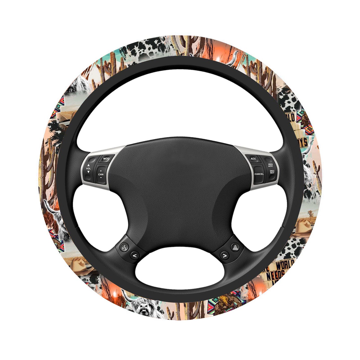 50pcs Western style Steering Wheel Cover