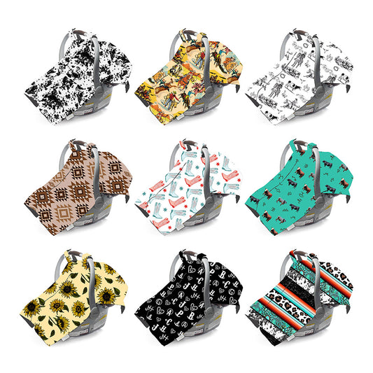 Western Style Baby Car Seat Cover (MOQ: 1 pc per design)