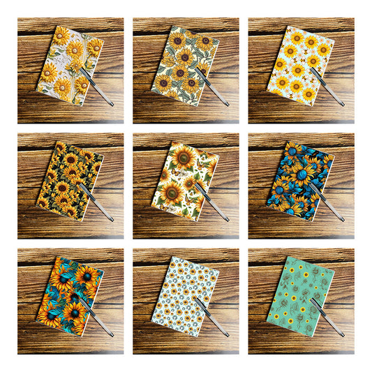 Western Style Sunflower Series Notebook (MOQ:1pc per design)
